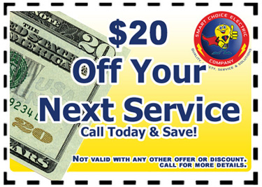 $25 off your next electrical service.